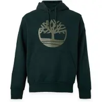 Timberland Hoodie "NORTHWOOD - Tree Logo BB Hoodie", Herren, Gr. XL, grün (scarab), Obermaterial: 55% Baumwolle, 45% Polyester, Sweatshirts Hoodie, sportlicher Hoodie, aus Baumwolle und Polyester