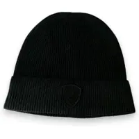Blauer für Herren. 26WBLUA05467 Schwarze Oliver-Mütze (OSFA), Lässig, Wolle