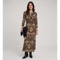 Ba&sh für Damen. 1H26ZONO Mehrfarbiges Kleid Zonoa (40), Lässig, Viskose, Ärmellos / Hosenträger