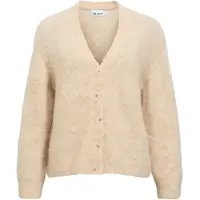 Object Brushed Strickjacke Beige S
