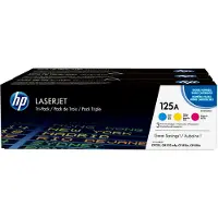 HP 125A 3er-Pack Cyan/Magenta/Gelb Original LaserJet Tonerkartuschen, 1400 Seiten, Cyan, Magenta, Gelb, 3 Stück(e)