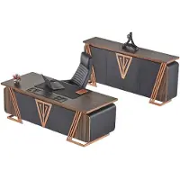 Xl Moebel Gmbh Büroeinrichtung Schreibtisch Bürostuhl Sideboard Schwarz Braun Bürotisch