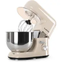 Klarstein Küchenmaschine, Knetmaschine mit 5L Schüssel, 2000W Profi Küchenmaschine mit Knethaken und Schneebesen, Universal Küchenmaschine mit 6 Stufen, Teigmaschine zum Rühren, Kneten und Aufschlagen