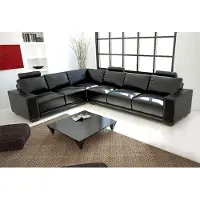 AEA Ledersofa mit USB Wohnlandschaft Ecksofa Eck Garnitur Design Modern Sofa A1121B