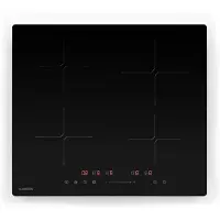 Klarstein PowerGlide Induktionskochfeld - 4-Zonen Induktionsherd, 7800 W Power Boost, 9 Heizstufen, SenseControl, Timer & Kindersicherung, 60 cm Elegantes Design