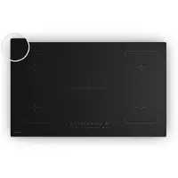 Klarstein Velaire Induktionskochfeld - 90cm, 5 Zonen, 7200W Boost, Touch-Slider, Timer, Kindersicherung, Restwärmeanzeige, Flexzonen, Glas, Kochfeld Induktion