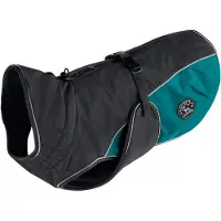 Hunter Hundemantel Wintermantel Uppsala Cozy anthrazit/petrol 30