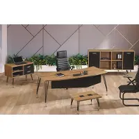 Xl Moebel Gmbh Komplettbüro Bürotisch Büromöbel Schreibtisch Set 4tlg Holz Schwarz