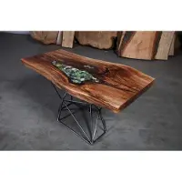 AEA r Designer Epoxidtisch Stilvoller Wohnzimmer Couchtisch