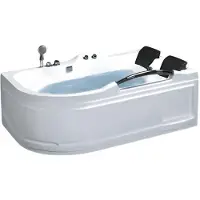 Xl Moebel Gmbh Badewanne Whirlpool Blubberbad Hydromassagewanne Komfortwanne 170x120 cm