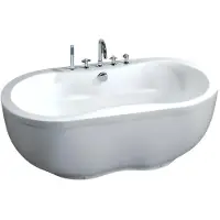 AEA Wanne Badewanne Designwanne Acrylwanne Raumsparwanne Komfortwanne 165x85 cm