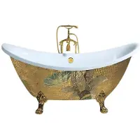 AEA Design-Badewanne Luxuswanne Relaxwanne Badewanne Komfortwanne 170x80 cm