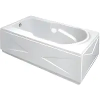 AEA Acrylwanne Badewanne Pflegewanne Designwanne Luxuswanne Wellnesswanne 150x75 cm
