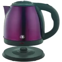 Herzberg , HG5011-PUR, 1.8L Edelstahl kabelloser Wasserkocher in Violett, 1500W F