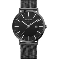 Bering Herren Uhr Solar Movement - Solar Collection mit Edelstahl und Saphirglas