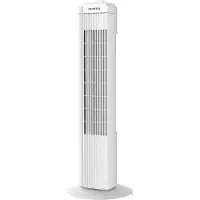 Norda Design , Kumtel KTF-258, Turmventilator, Weiß,100% ABS, 24,4 x 24,4 x 74,5 cm