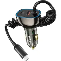 Wisam BWOO CC96C 30W PD Kfz-Ladegerät 1x USB-C 1x USB-Anschluss mit