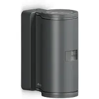 Steinel Aussenwandleuchte mit Bewegungsmelder L940 SC, dimmbar, schwarz, Aluminium, Modern