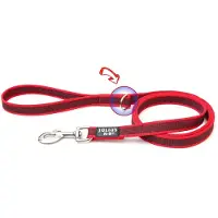 Julius-K9 Anti-Slip Leash + Handle - 1,8m - Red