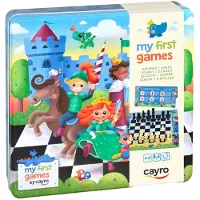 Cayro Mein Erstes Schachbrettspiel Silber Kinder Silber One Size