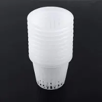 OEM Hydroponische Netztöpfe für Pflanzen – 10 Stück – robust, grün, aus PVC