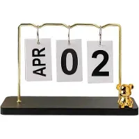 OEM Kalender 2026 - Einfaches Bürokalender - Tageskalender - Vintage Kalender - Stil Büroaccessoires - Perfekt für Zuhause - Büro - Weihnachten - Festdekorationsartikel