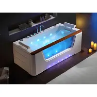 Xl Moebel Gmbh Whirlpool Badewanne Relaxpool Hydromassagewanne Sprudelbad 183x90 cm