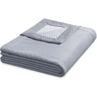 Merkloos Sommerdecke Jeansblau 150x220 cm