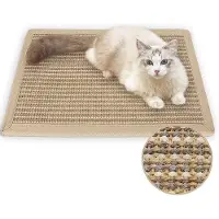 OEM Katzenkrabmat - Schutzmatte - Hütet Möbel - Natürliches Sisal-Material - 40 x 60 cm - Creme