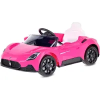 Sun baby Kinder Elektroauto Maserati GT Cabrio Kinderfahrzeug Kinderauto rosa