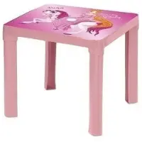 3toysm Pastellrosa Plastiktisch –