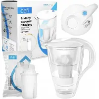 Dafi Filterkanne aus Glas 2 L Crystal Led mit Classic Filter