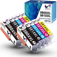 ONLYU 580 581 XXL Druckerpatronen Kompatibel für Canon 580 581 Patronen