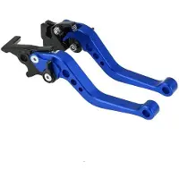 OEM Aluminium-Opvouwbare Motorremhendel Blauw