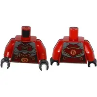 LEGO Rot Torso Ninjago Female Samurai Rüstung (973pb1752c01) –