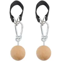 OEM Holz-Optrekbalarmstrainingssatz, Set für Heimfitness, tragbares Fitnessgerät, 15,17 Oz