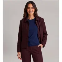 Ba&sh für Damen. 1H26IDEL Amerikanerin Idelie bordeauxrot (36), Lässig, Polyester