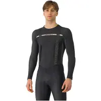 Castelli - Merino Seamless Baselayer - Merinounterwäsche Gr XXL schwarz/grau