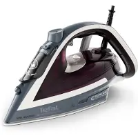 Tefal Smart Protect Plus Dampfbügeleisen FV6870, Trocken- & Dampfbügeleisen, Durilium Airglide Bügelsohle, 2 m, 260 g/min, Rot, 40 g/min