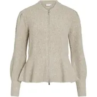 Vila Vigracie Zip-up Strickjacke