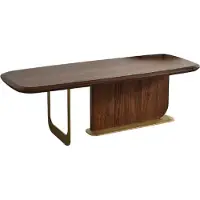 AEA Schick Couchtisch Braun Tisch Modern Sofatisch Robust Wohnzimmertisch Möbel