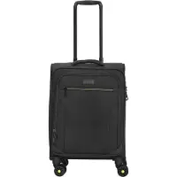 D & n lederwaren D&N Travel Line 9704 - 4-Rollen-Kabinentrolley S 55 cm (black)
