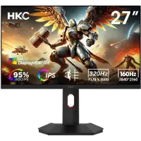 HKC PC-Gaming-Monitor G27H7P, 27 Zoll, FHD, 320 Hz, Fast IPS-Panel, 1 ms Reaktionszeit