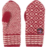 Devold - Svalbard Wool Mitten - Handschuhe Gr M rot/rosa