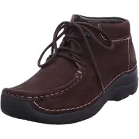 Wolky Stiefelette Seamy Moc 0625311-300, Antique Nubukleder, Braun, Fußbett zum Wechseln 41