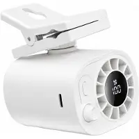 Mormark Leiser wiederaufladbarer Ventilator mit Klemme – CLIPBREEZ