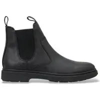BOSS für Herren. 50574168 Stiefeletten Ferling schwarz (40), Leder, Wohnung, Keine, Klassisch