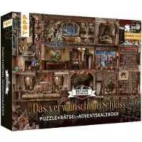 Frech Puzzle-Rätsel-Adventskalender: Das verwunschene Schloss - 24 Puzzles mit insgesamt 960 Teilen