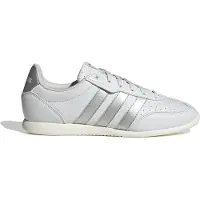 Adidas Sneaker SPORTSWEAR "BARREDA LO", Damen, Gr. 40,5, weiß (crystal weiß, silber metallic, sanftes weiß), Synthetik, Schuhe Sneaker