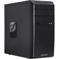 Captiva Business-PC "Power Starter R98-535", schwarz-weiß (schwarz), Microsoft Windows 11 Home (64 Bit), keine Angaben, 8 GB RAM 500 GB SSD, Desktop-PCs, Business-PC